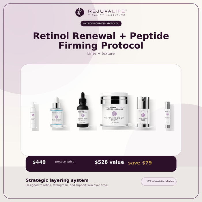 Retinol Renewal + Peptide Firming